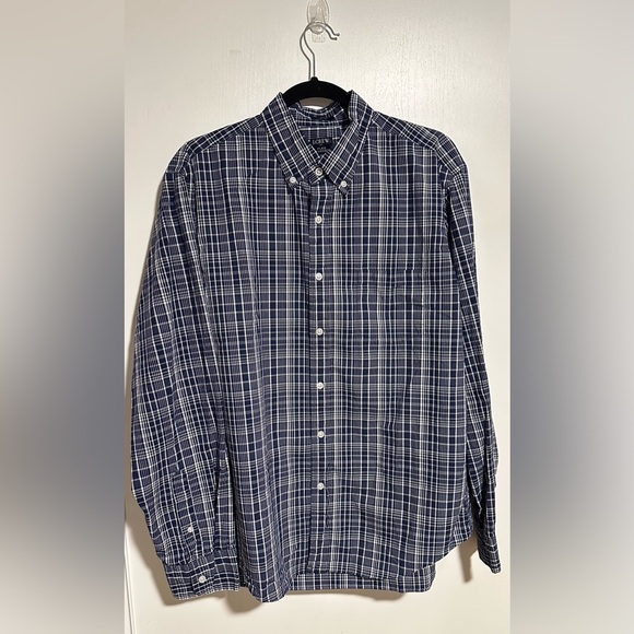 J. Crew Other - J. Crew Blue & White Checkered Button-Up Shirt